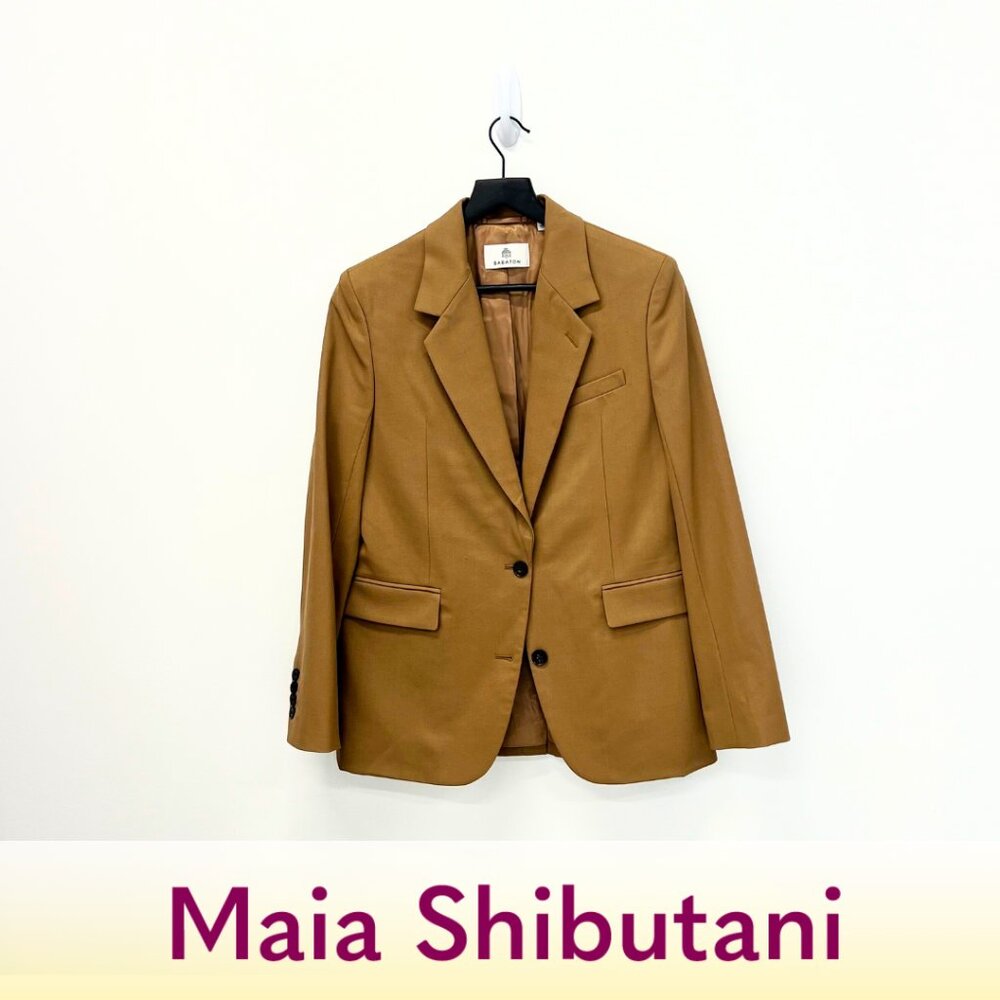 Babaton Tan Blazer
